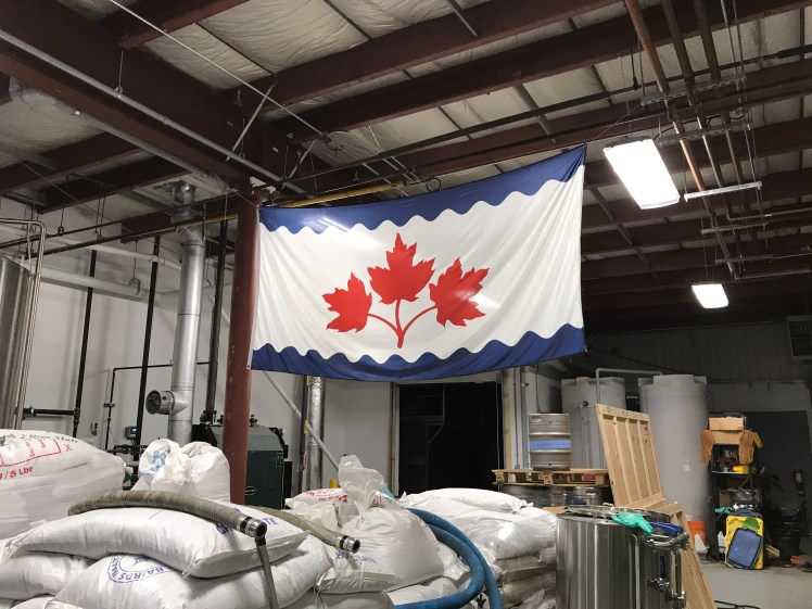 The view from the expanded Dominion City Brewing Co.